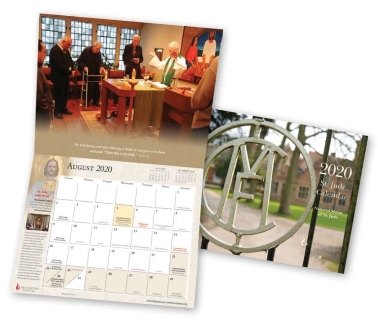 Did you receive your 2020 St Jude Calendar? The National Shrine of Did you receive your 2020 St Jude Calendar? The National Shrine of
