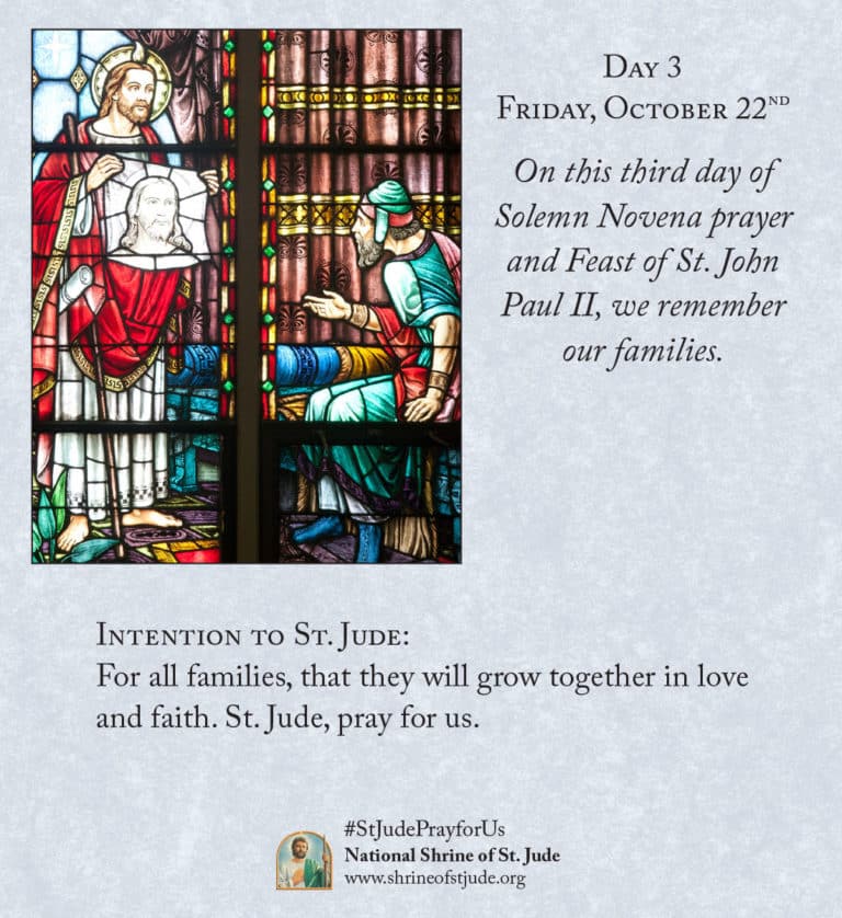 October Solemn Novena to St. Jude The National Shrine of Saint Jude
