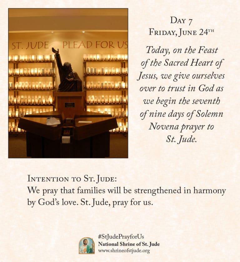 June Solemn Novena to St. Jude The National Shrine of Saint Jude