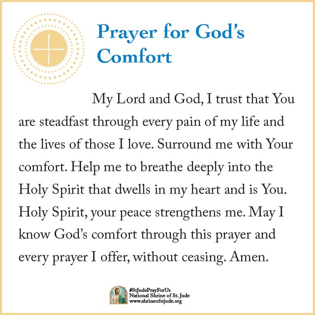 Find Comfort in God | The National Shrine of Saint Jude