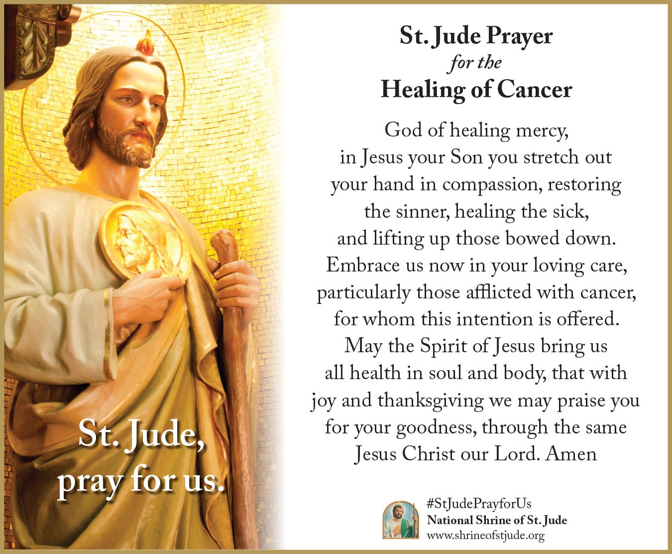 prayer for healing the sick