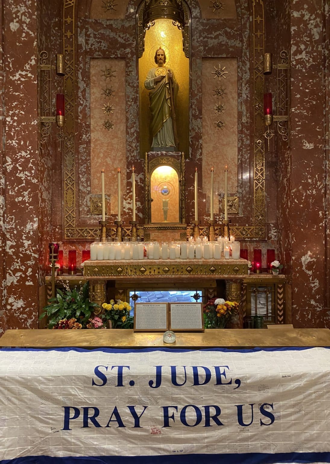 2023 St. Jude Prayer Banner The National Shrine of Saint Jude